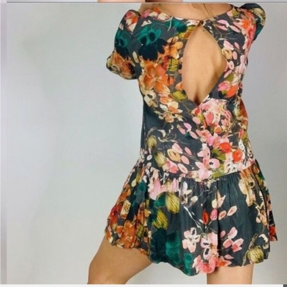 Anthropologie Meadow Rue Minutiae Floral Tunic - Picture 13 of 14